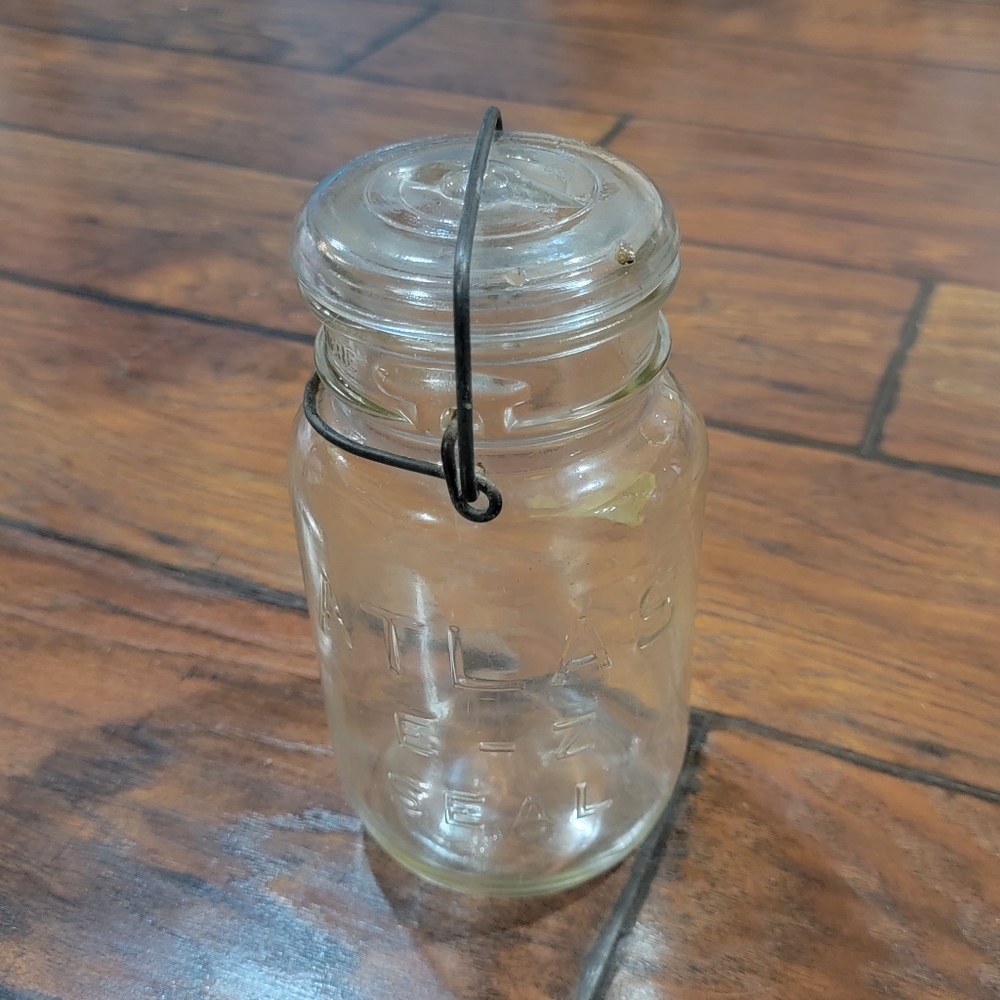Vintage Atlas jar